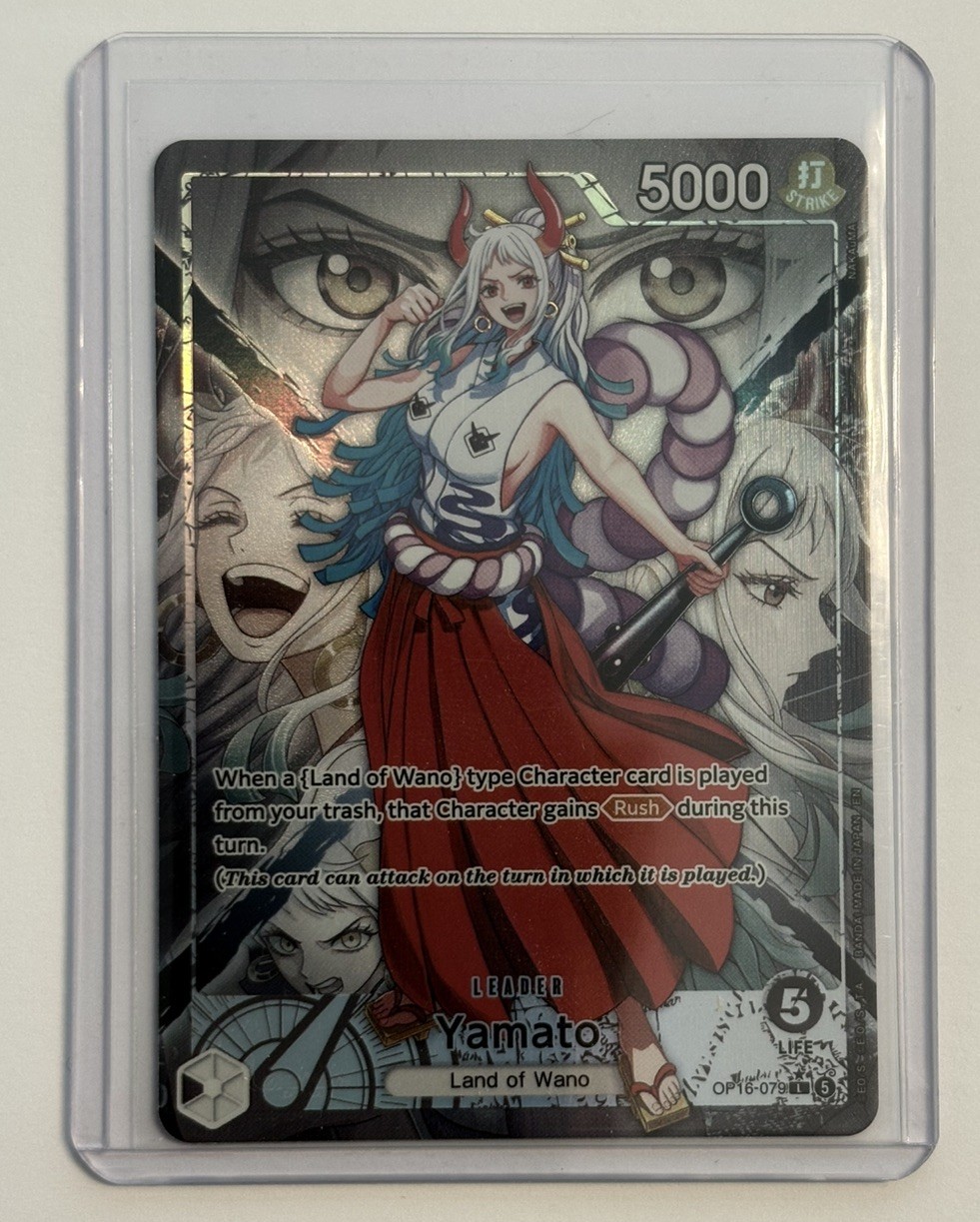 Yamato OP16-079 Leader Alternate Art The Time of Battle One Piece