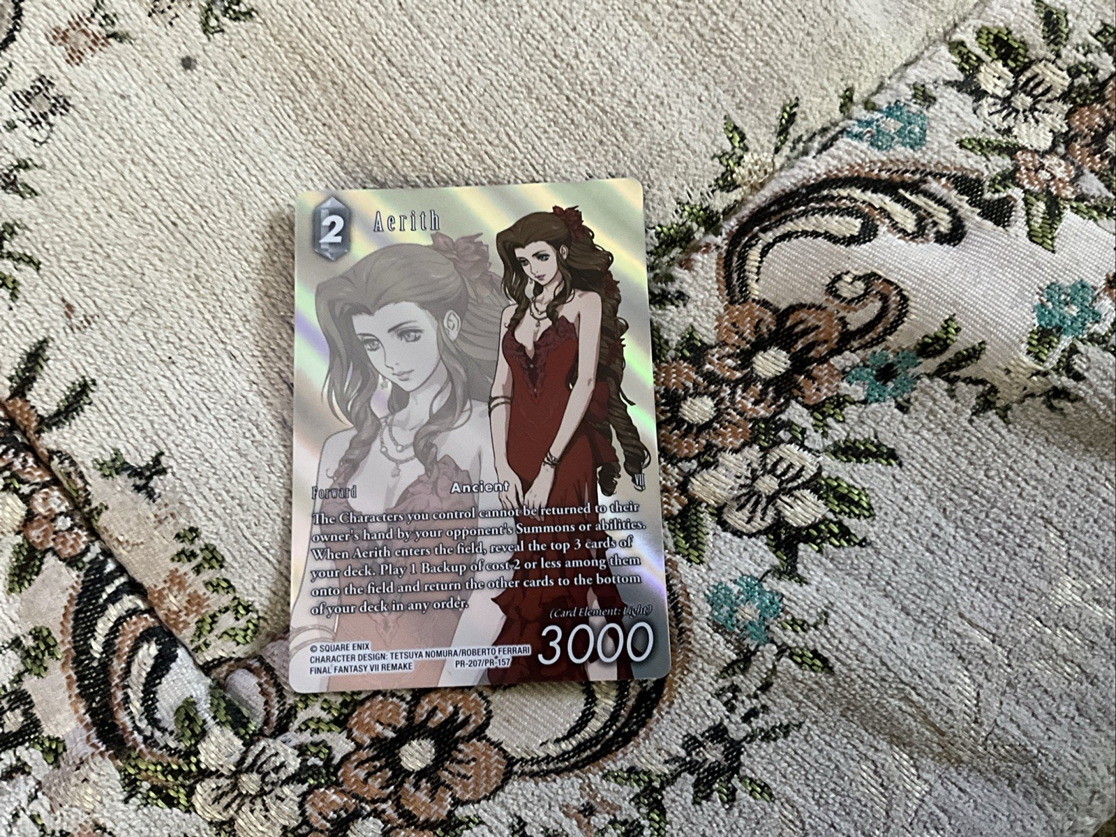 Aerith PR-207/PR-157 Foil Final Fantasy Tcg