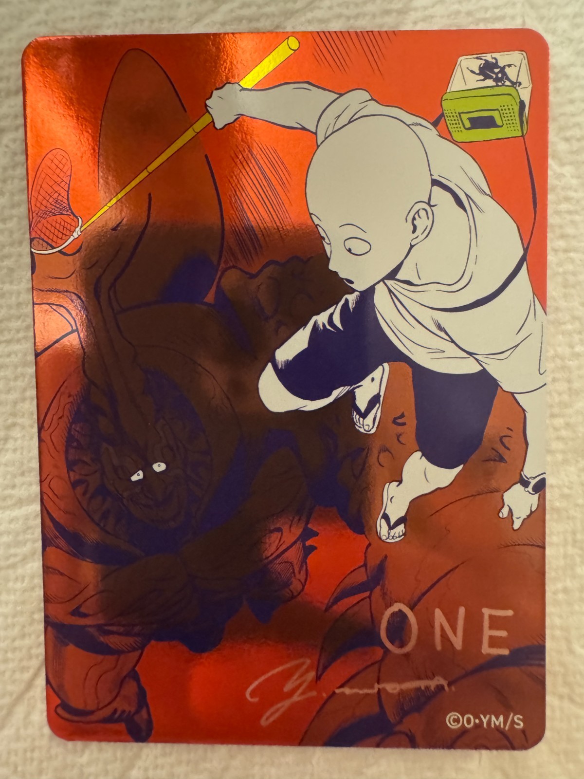 ONEPUNCHMAN NATSUCOMI 2026 Exclusive Meta-Kira Promo Card Japan