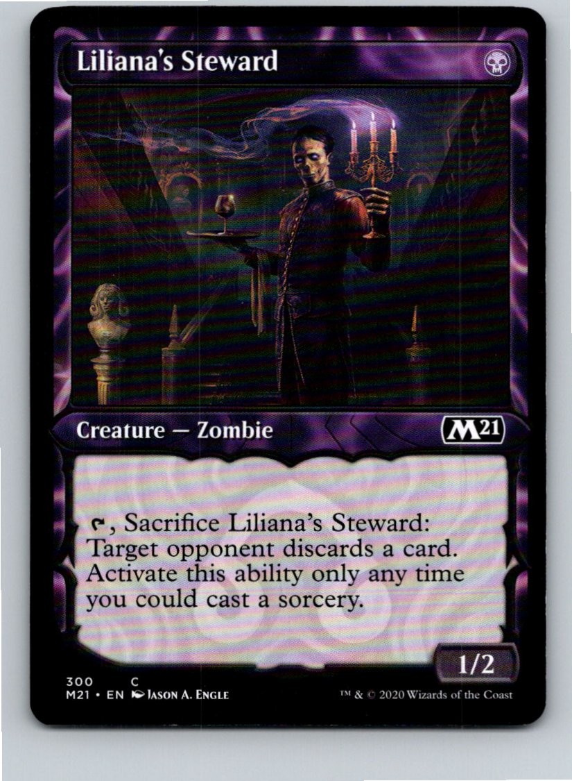 Magic the Gathering Liliana’s Steward (Showcase) Core Set 2021 MTG Free Shipping