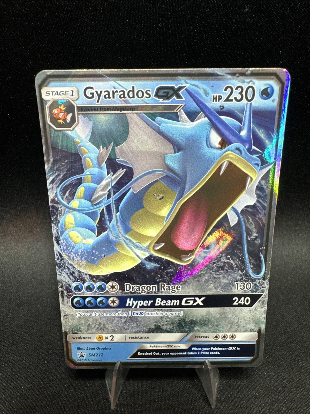 Gyarados GX SM212 Sm Holo