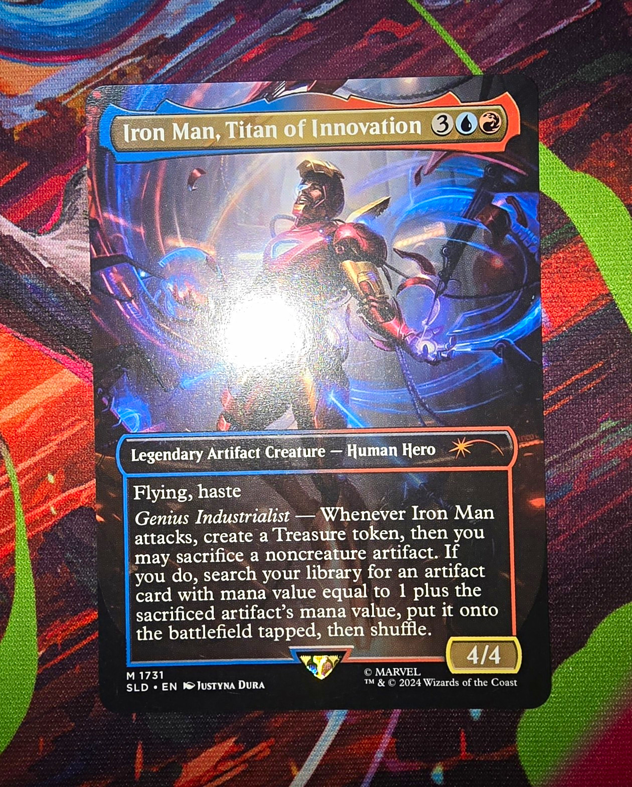 MTG SLD Iron Man, Titan of Innovation #1731 NF NM/M