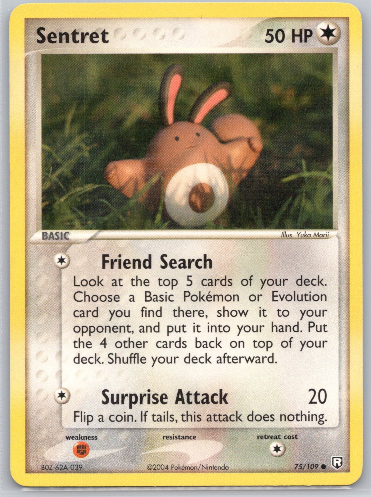 Sentret 75/109 Common Team Rocket Returns Yuka Morii NM