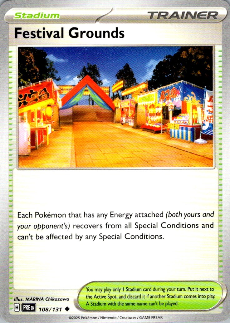 Festival Grounds Uncommon SV06: Twilight Masquerade 149/167 NM MARINA Chikazawa