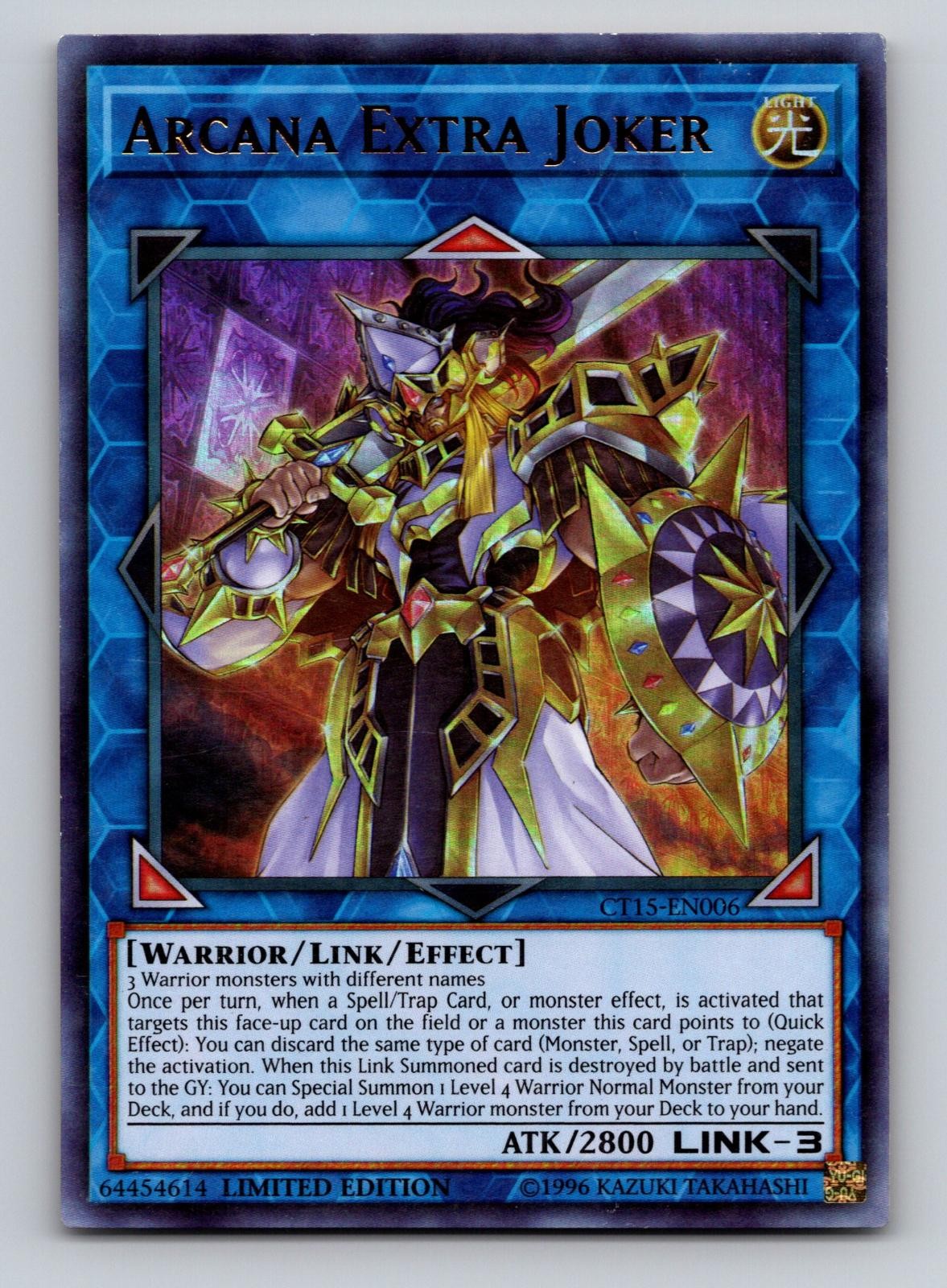 Arcana Extra Joker KICO-EN030 Rare Yu-Gi-Oh 1st Edition