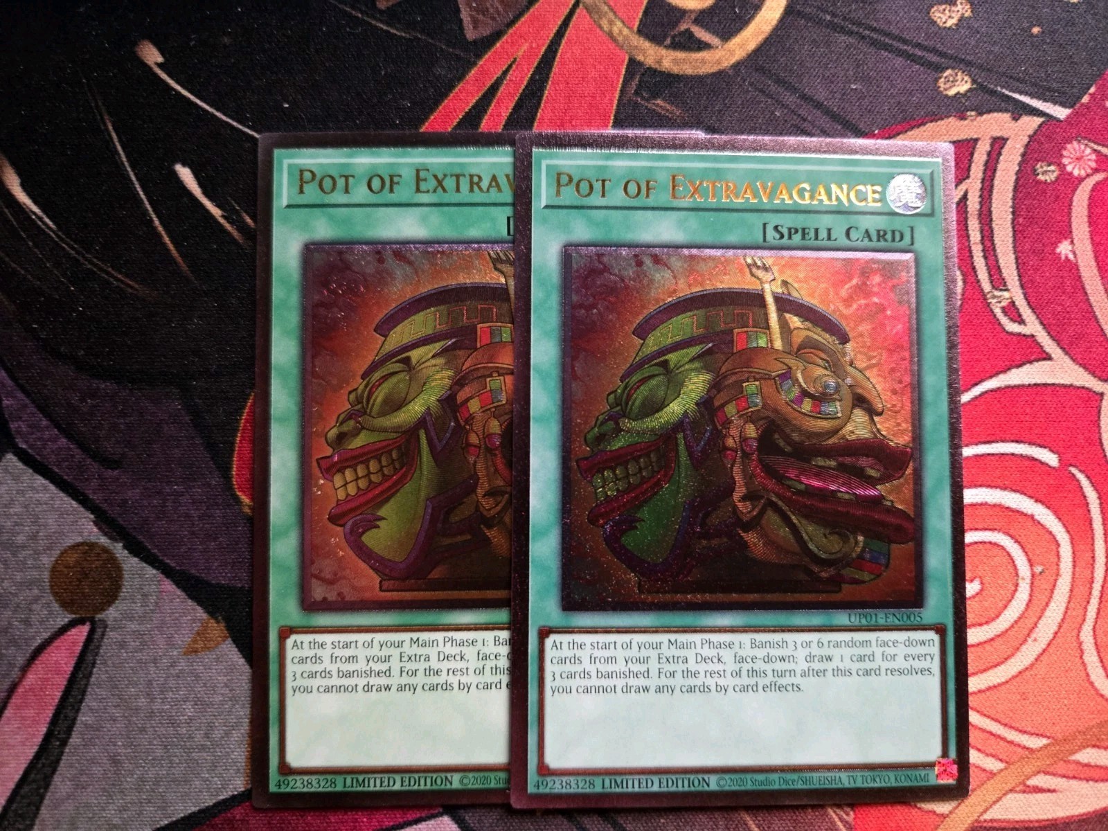 Pot of Extravagance UP01 Tournament Pack Ultimate Rare NM YGO Yu-Gi-Oh! X1