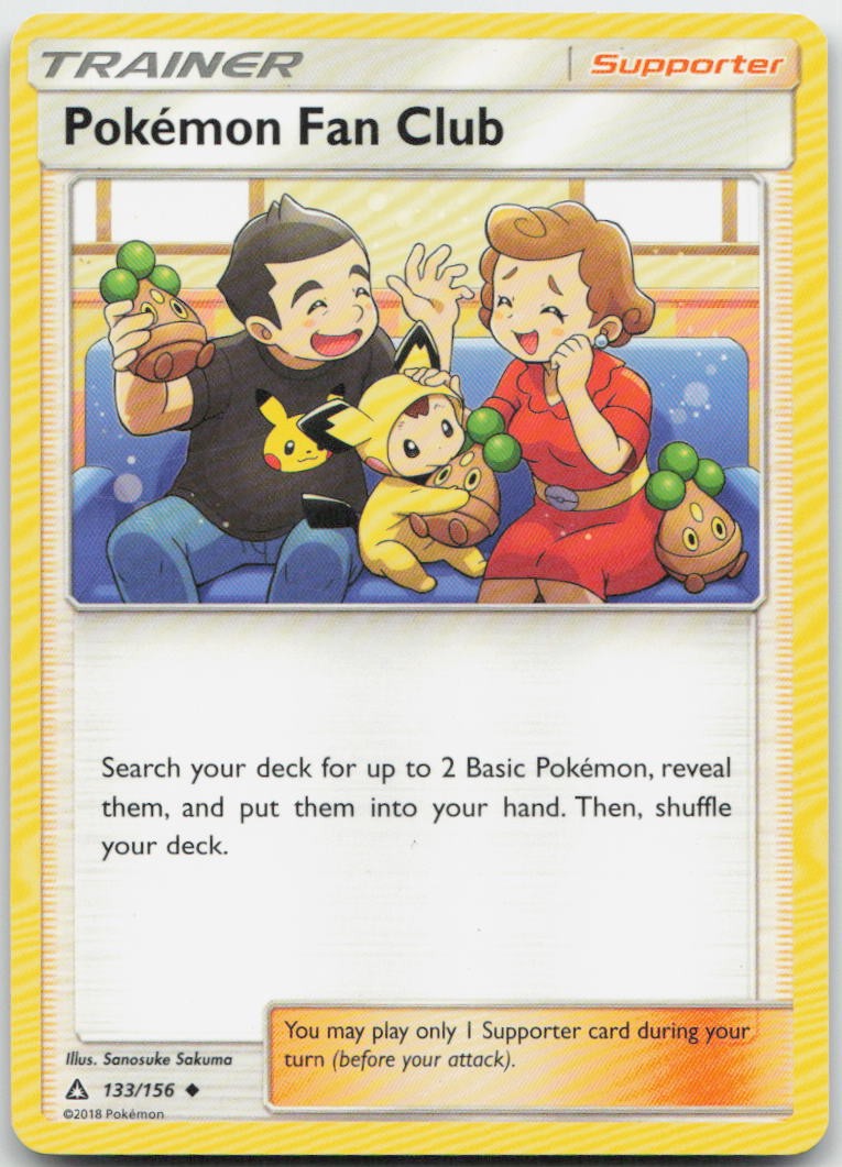 Pokemon Fan Club 133/156 Ultra Prism Pokemon