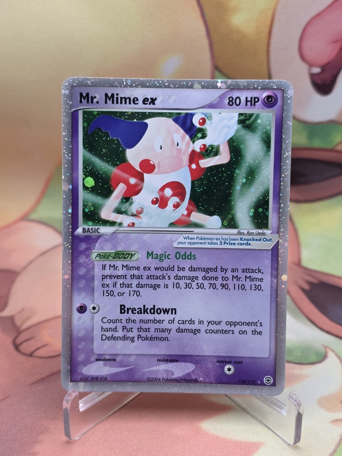 Mr. Mime ex 110/112 FireRed & LeafGreen Holo VLP Excellent Pokémon TCG 2004