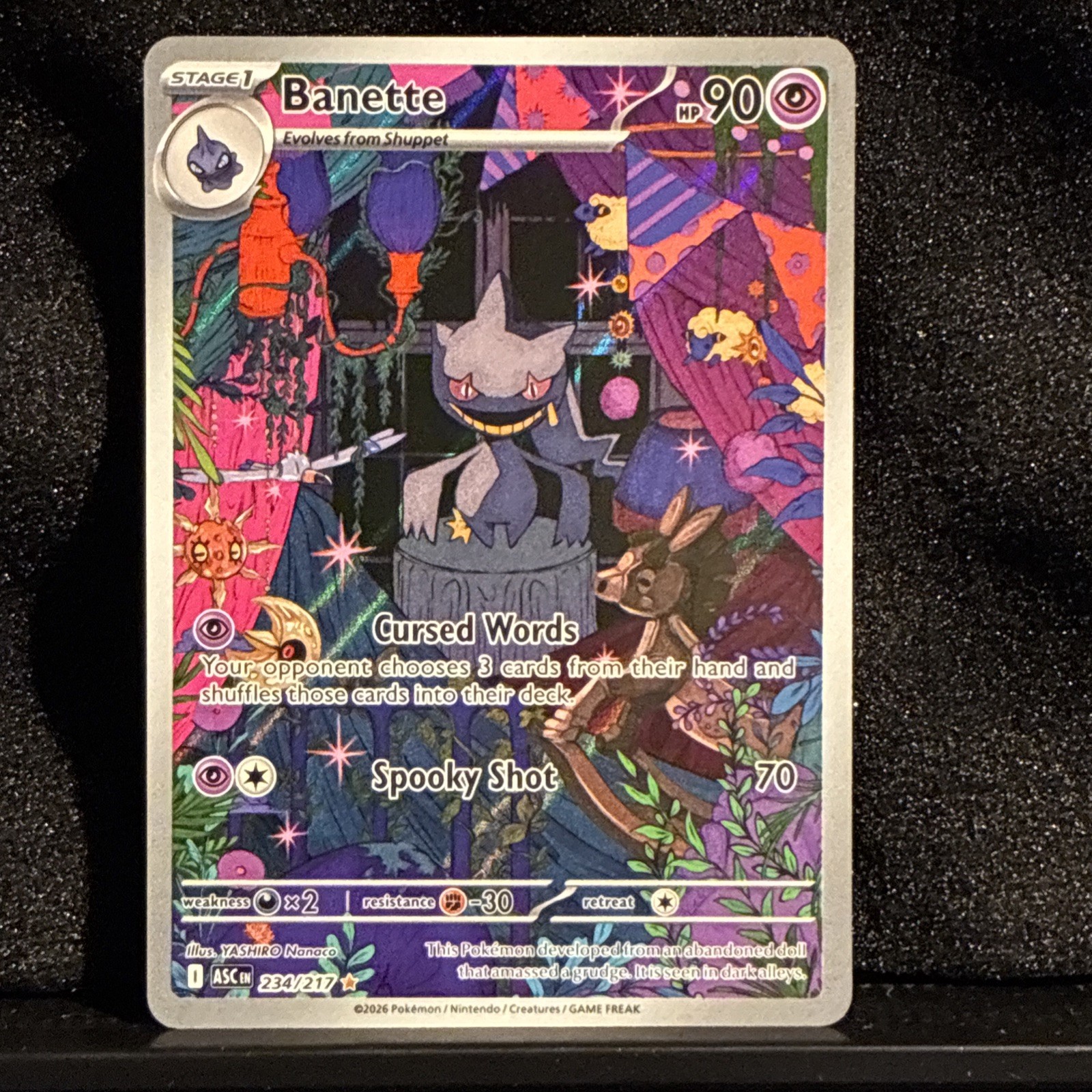 Banette 234/217 Me: Ascended Heroes Holo