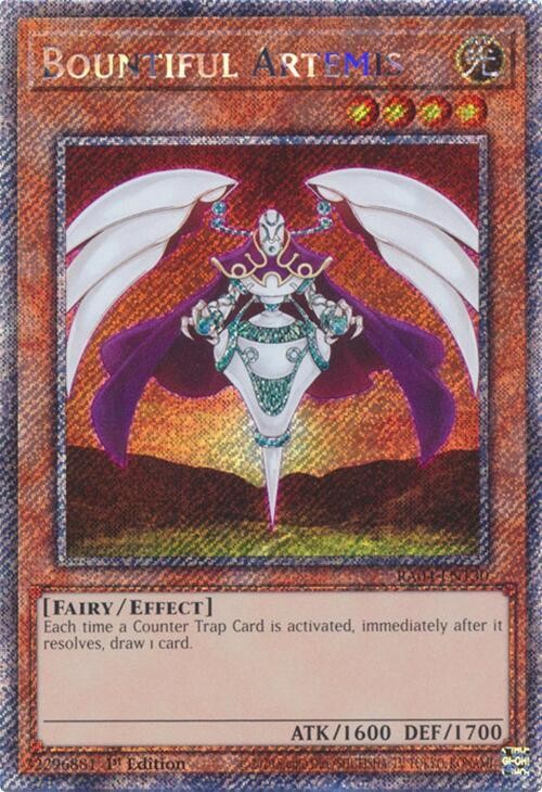 3x Bountiful Artemis (Platinum Secret Rare) Platinum Secret Rare NM