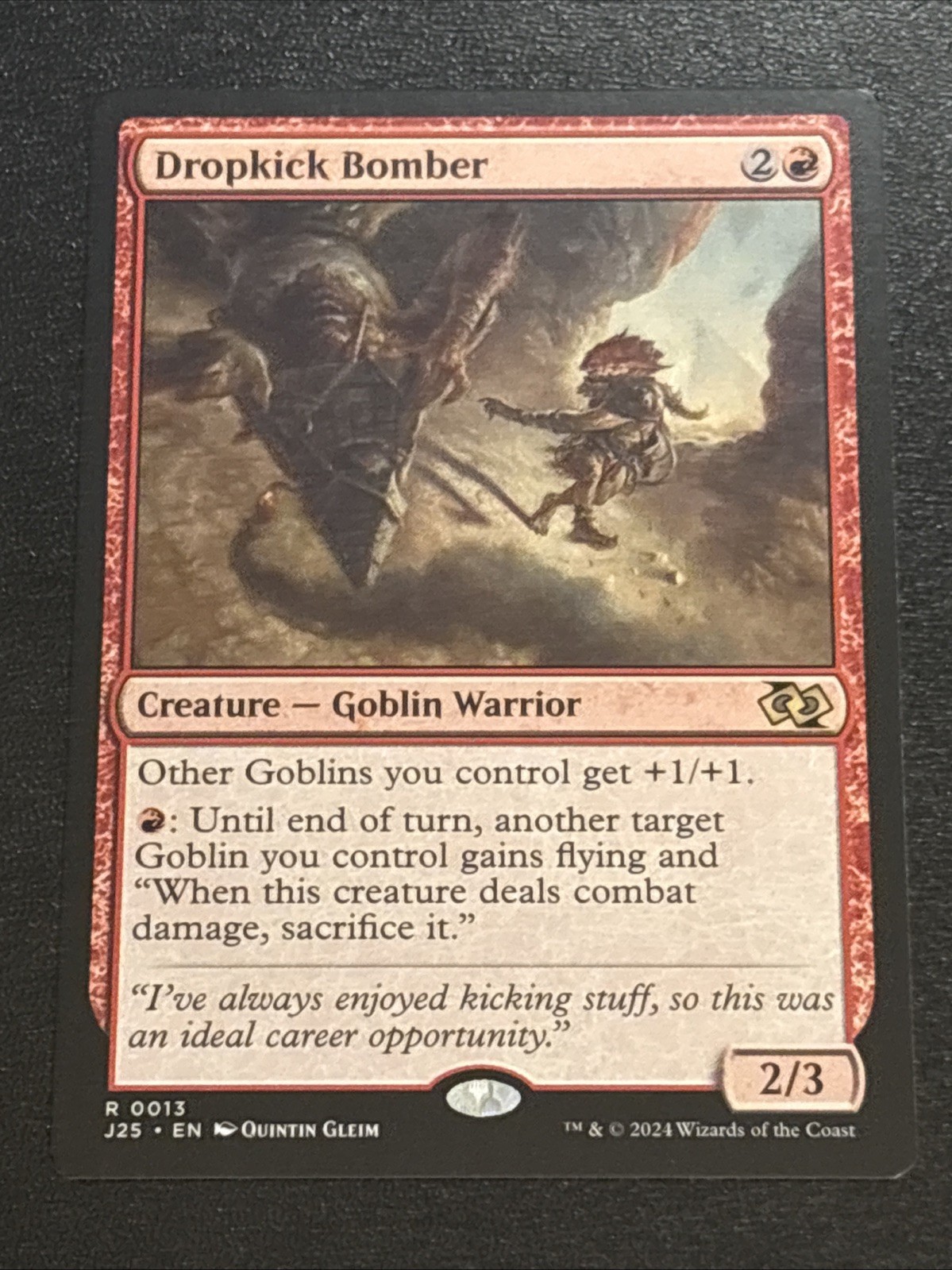 MTG Foundations Jumpstart Dropkick Bomber 0013 Rare