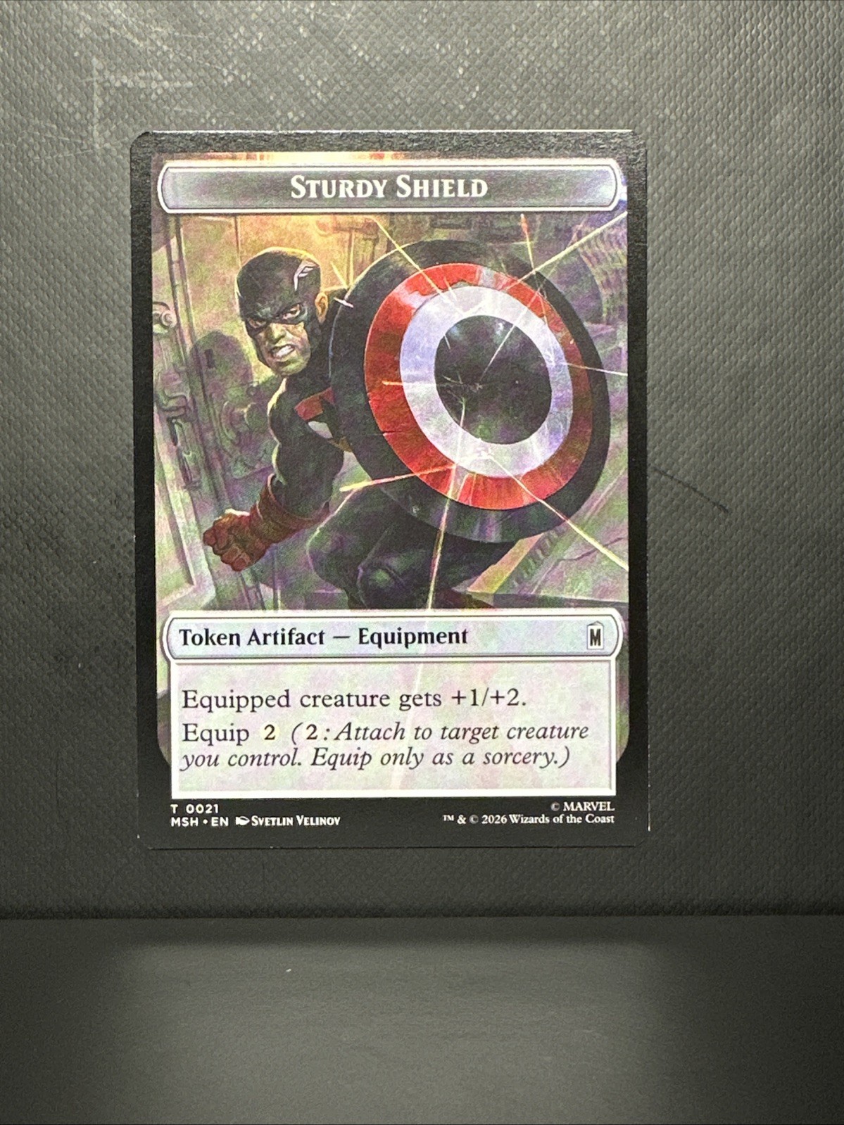 The Tiger God // Sturdy Shield Double-Sided Token – MSH – NM – MTG