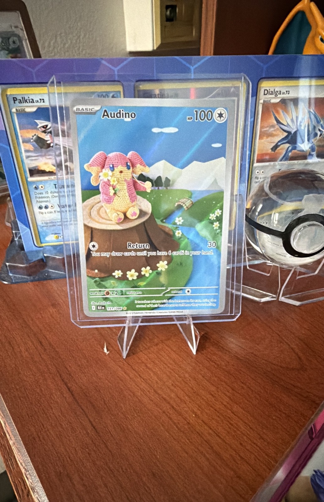 Audino 151/086 Sv: Black Bolt Holo