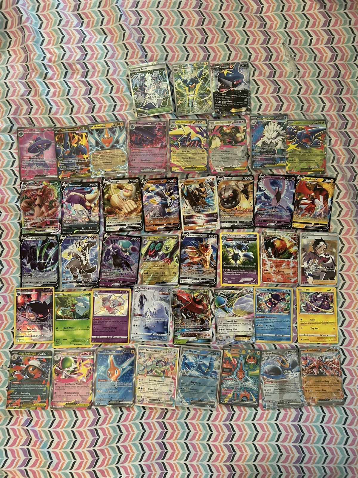 Huge Pokemon Full Art EX Promo card Collection Lot Lot of Rares