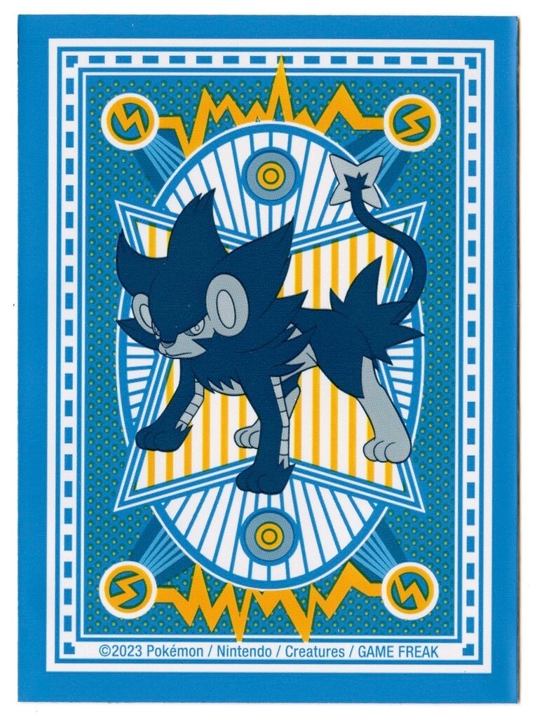 Luxray Limitless Lightning Individual Card Sleeve Pokemon Center Original