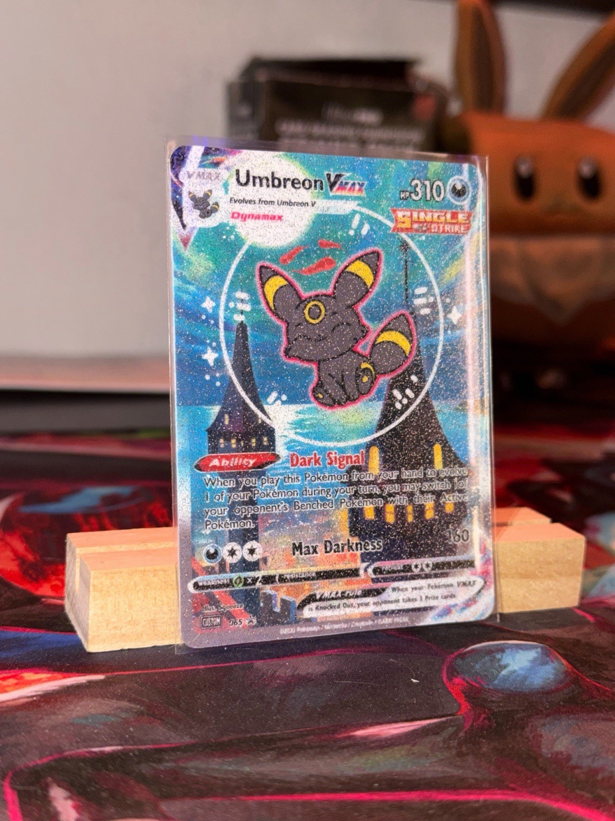 Bubble Umbreon Vmax – Custom Pokemon Fan Art Card