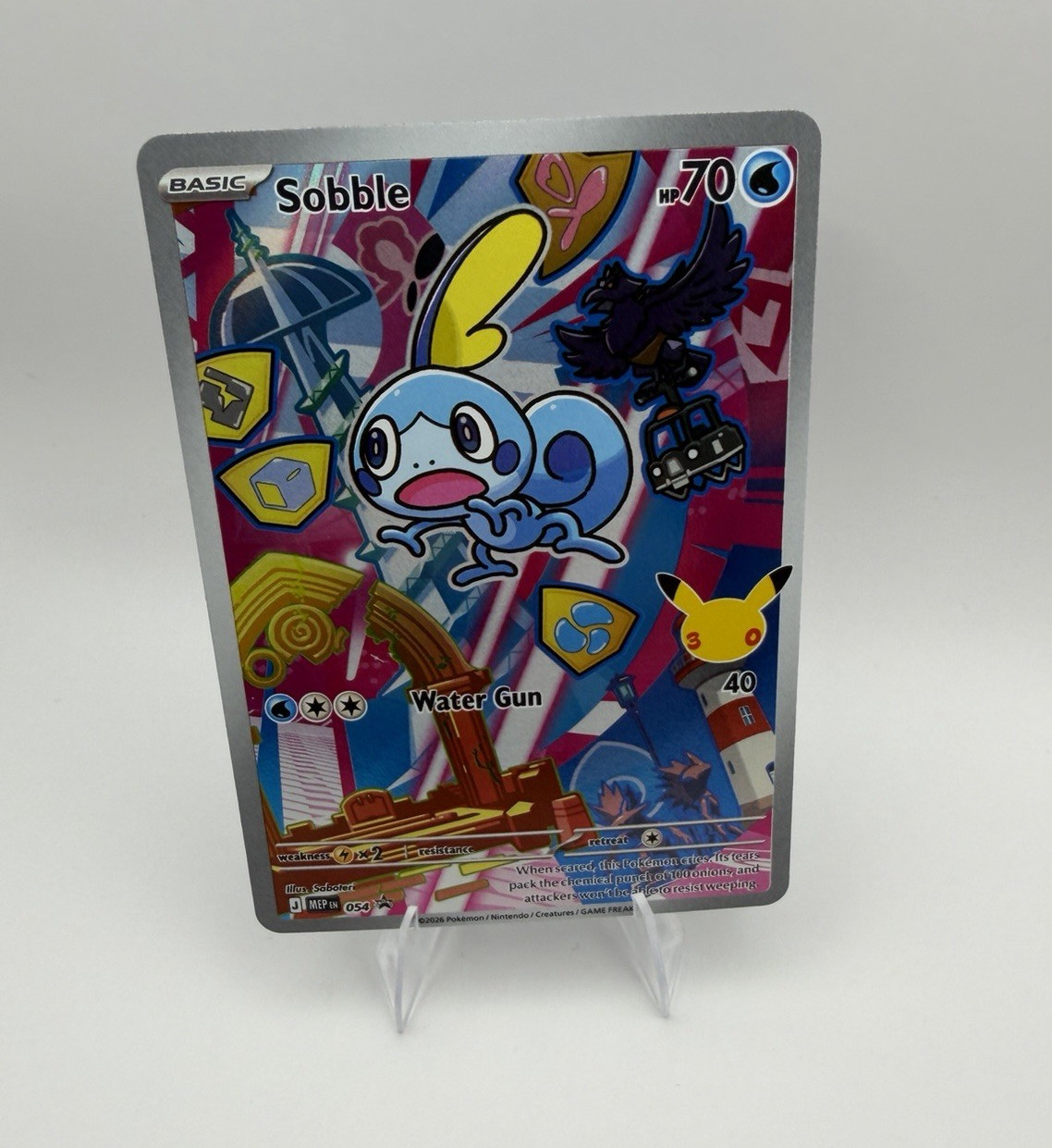 Nintendo Sobble 054 Me: Mega Evolution Promo Promo Holo EN 2026 Basic 70 HP