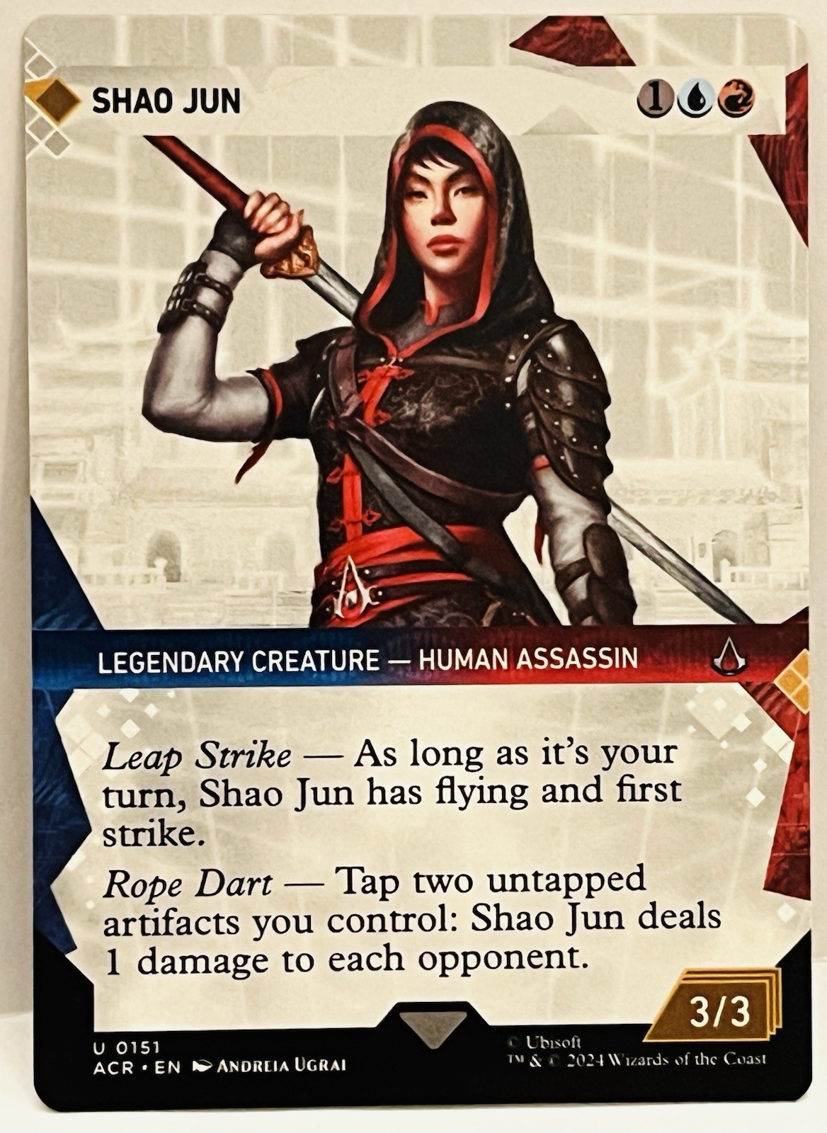Shao Jun (Showcase) -#151-MTG- Universes Beyond: Assassin’s Creed-Regular-NM