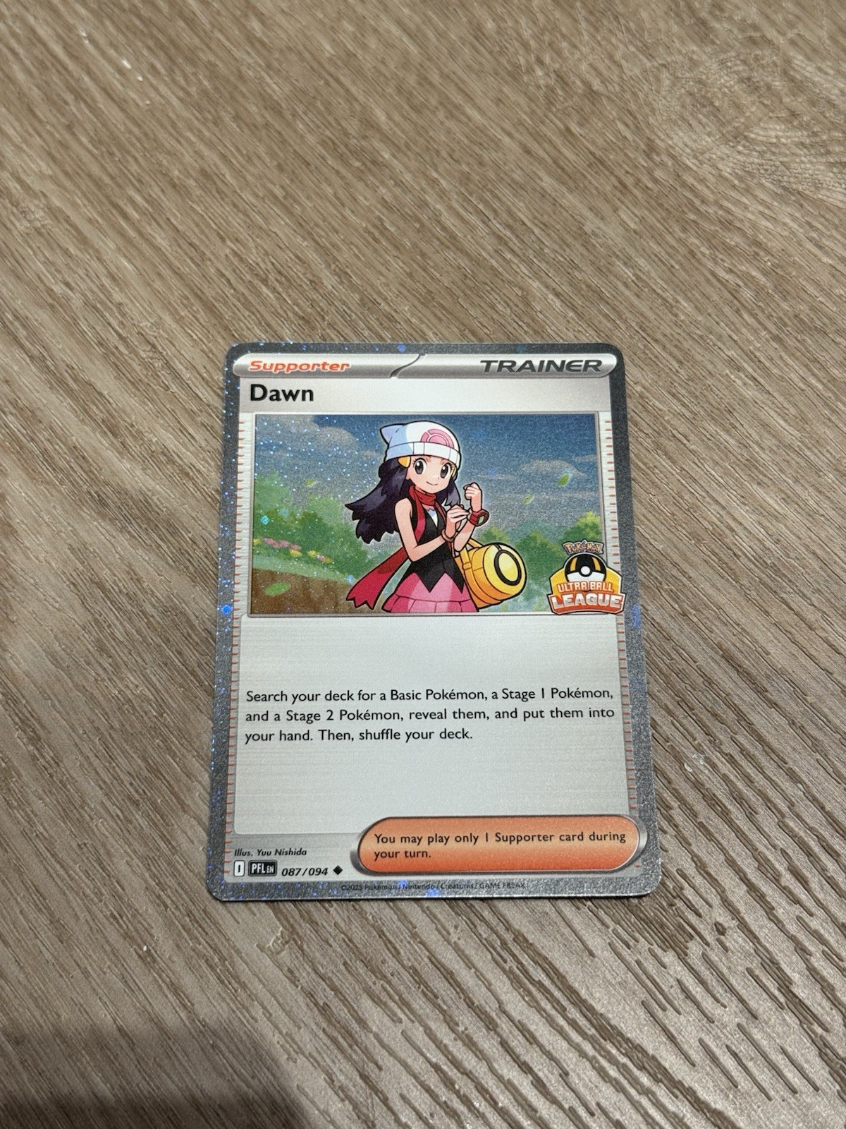 Pokemon Dawn Ultra Ball League Asia Exclusive Promo 087/094 NM