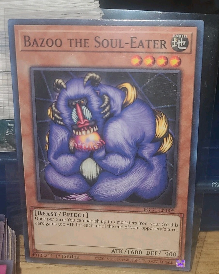 Bazoo the Soul-Eater EGO1-EN008 Egyptian God Deck: Obelisk the Tormentor…