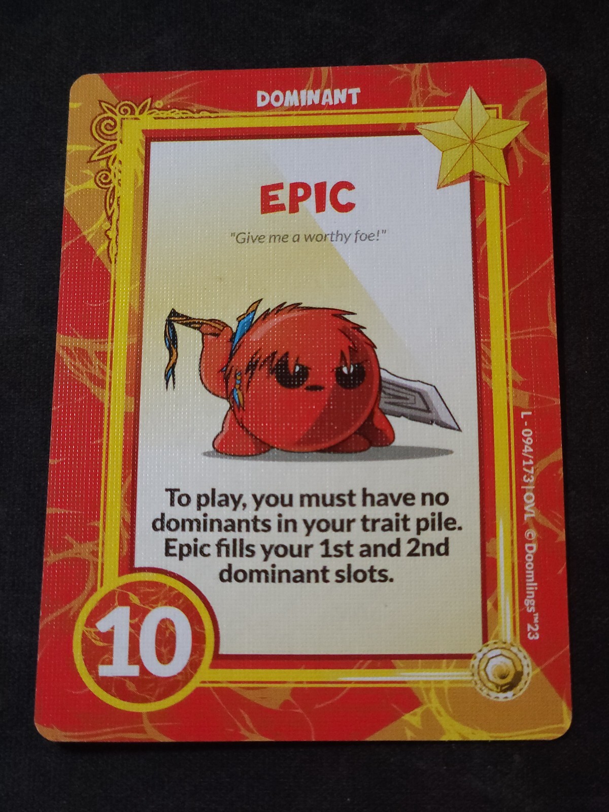 Doomlings Overlush Epic – L – 094/173 – Pack Fresh Mint