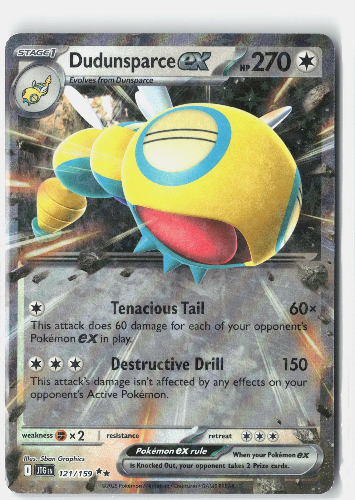 SV09: Journey Together #121/159 Dudunsparce ex