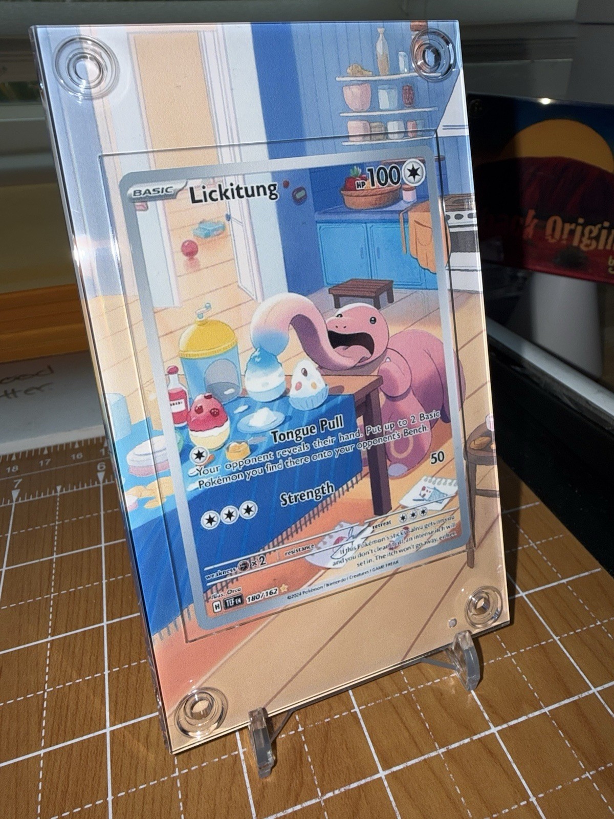 Lickitung 180/162 SV05: Temporal Forces Illustration Rare – Extended Art Case