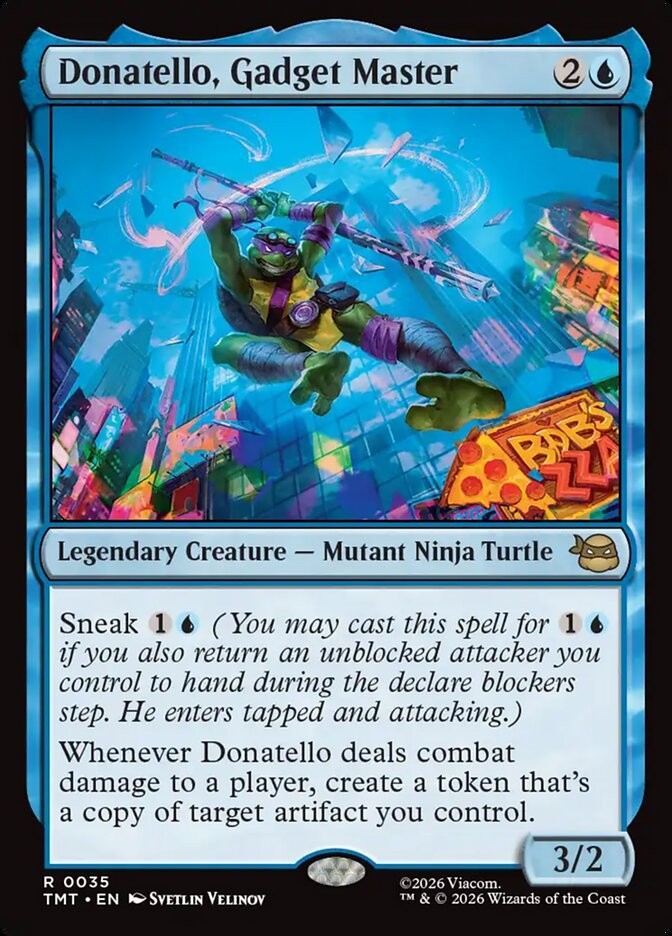 MTG TMNT R Donatello, Gadget Master #0035