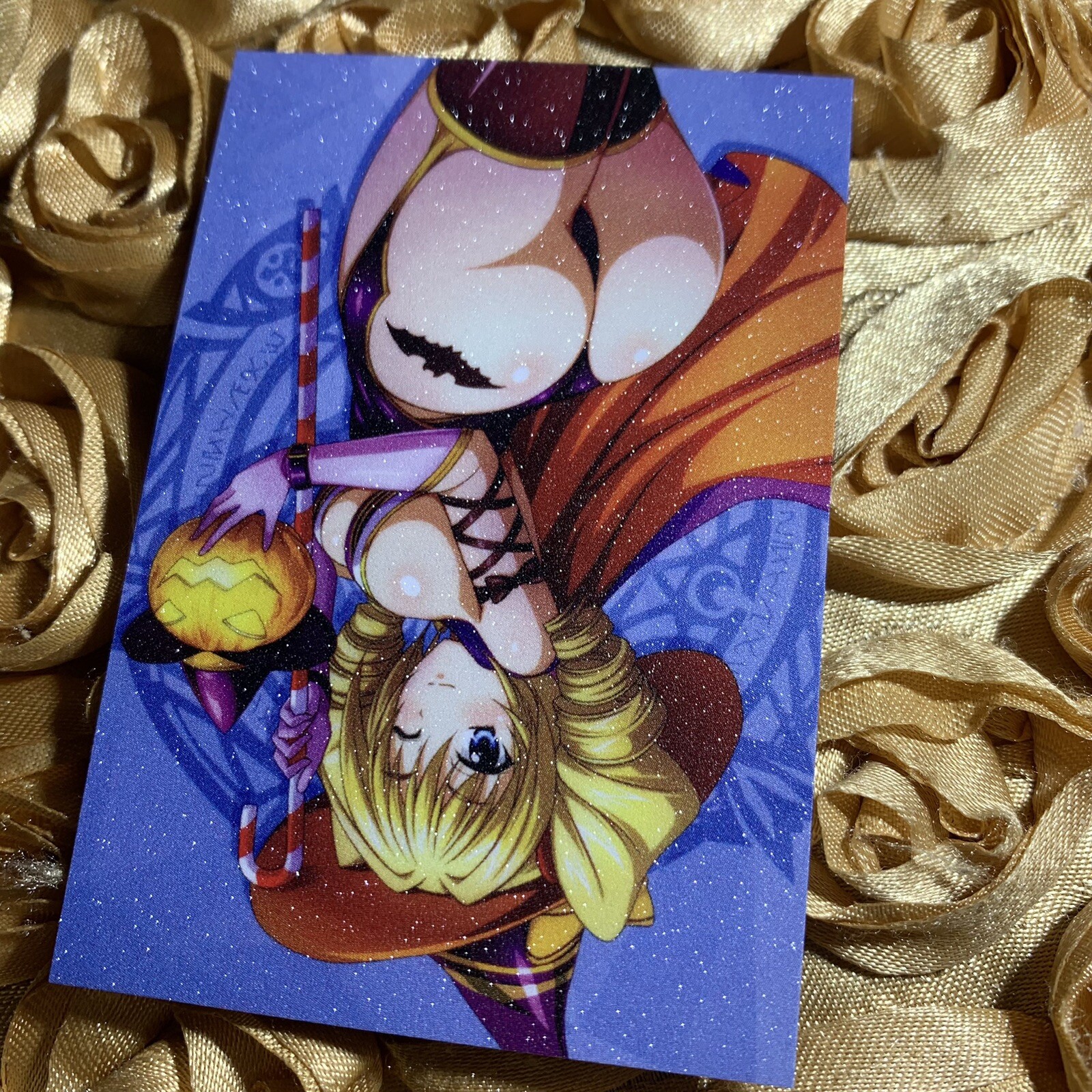 Ravel Phoenix High School DxD Ring Goddess Anime Waifu Sexy Card Halloween