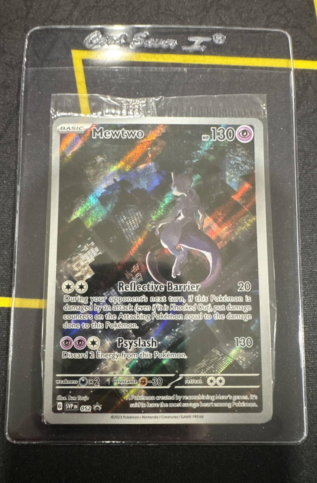 SEALED Mewtwo 052 Sv: Scarlet & Violet Promo Cards Holo