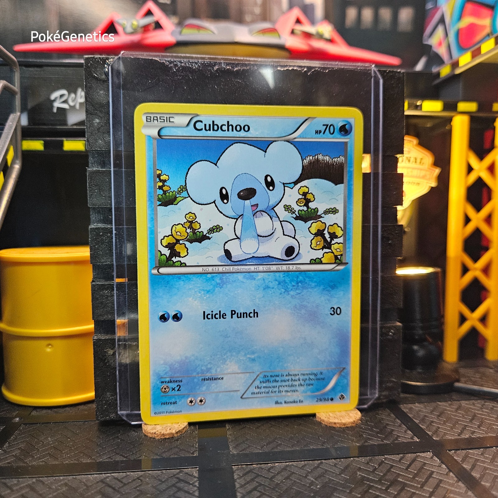 Cubchoo Emerging Powers Pokémon TCG 29/98 Black & White Common