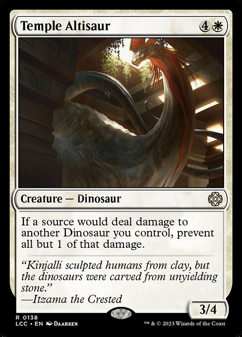 Temple Altisaur 138 R Normal LCC MTG NM