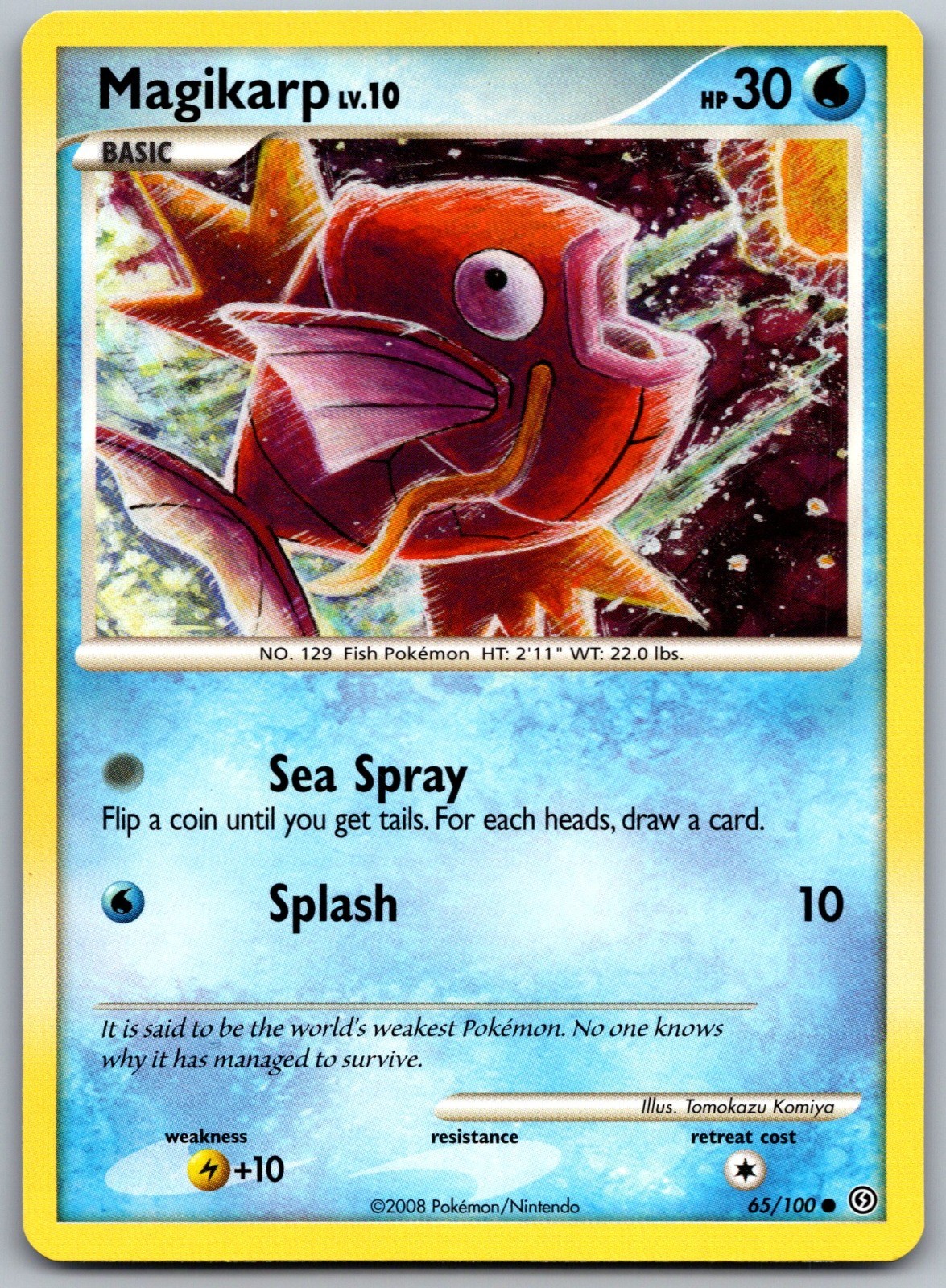 Magikarp Common Stormfront 65/100 NM