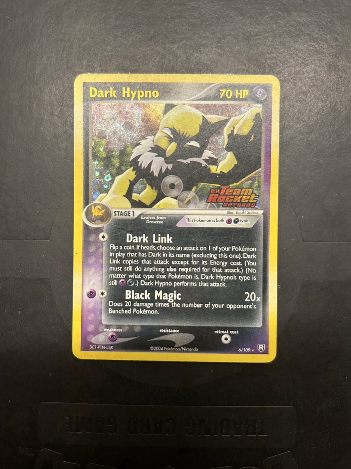 Dark Hypno 6/109 Holo Rare Team Rocket Returns Pokemon Reverse Holo LP