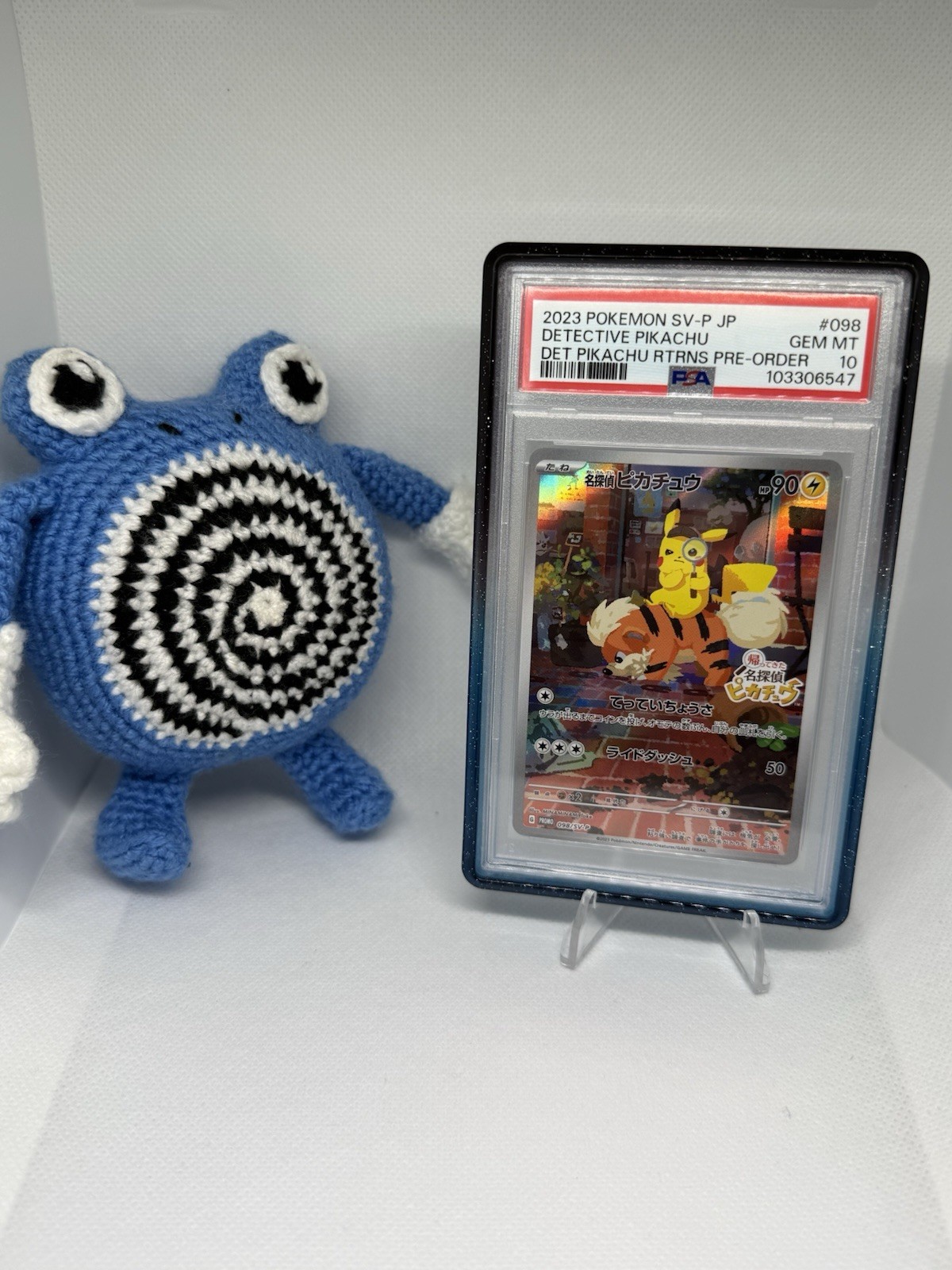 Pokémon PSA 10 – Detective Pikachu PROMO – 098/SV-P – JAPANESE