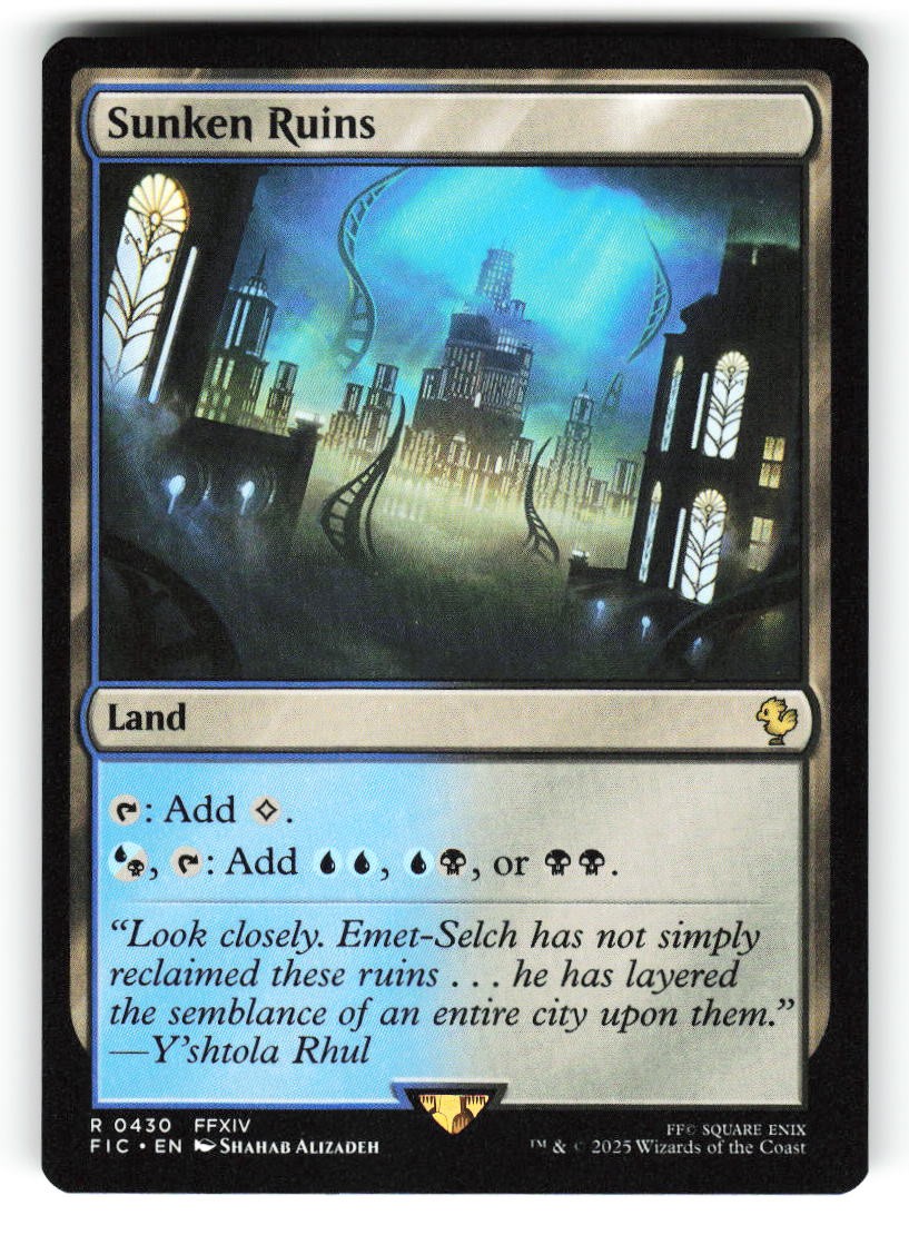 Sunken Ruins #430 (NM) (Non-Foil) (R) (FIC) Magic MTG