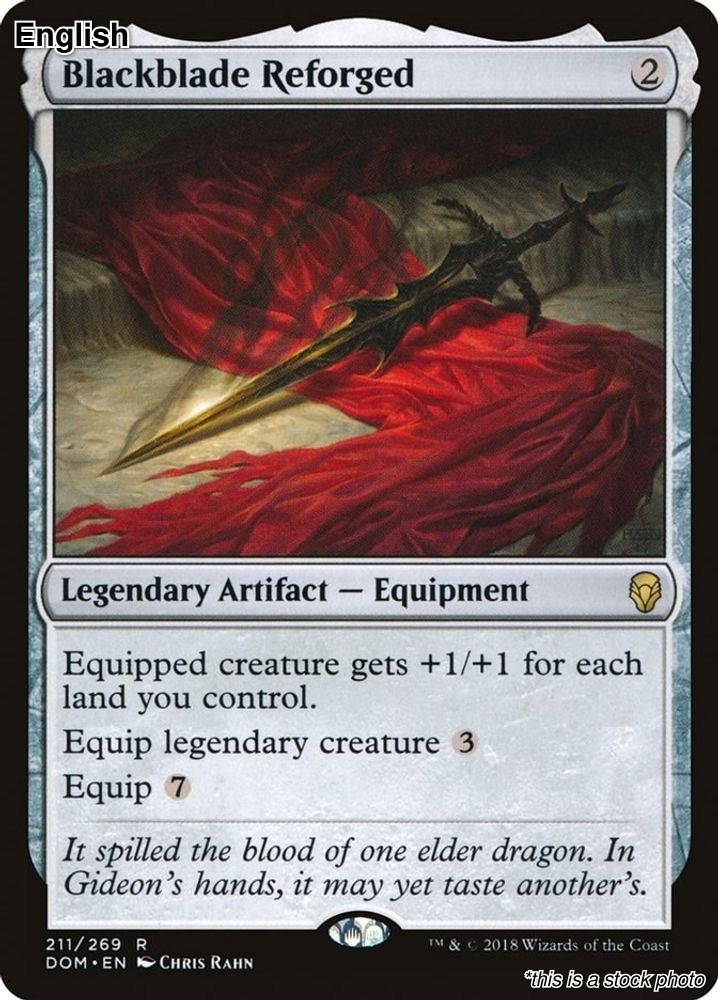 Blackblade Reforged EN [DOM – 211] – NM TCG MTG