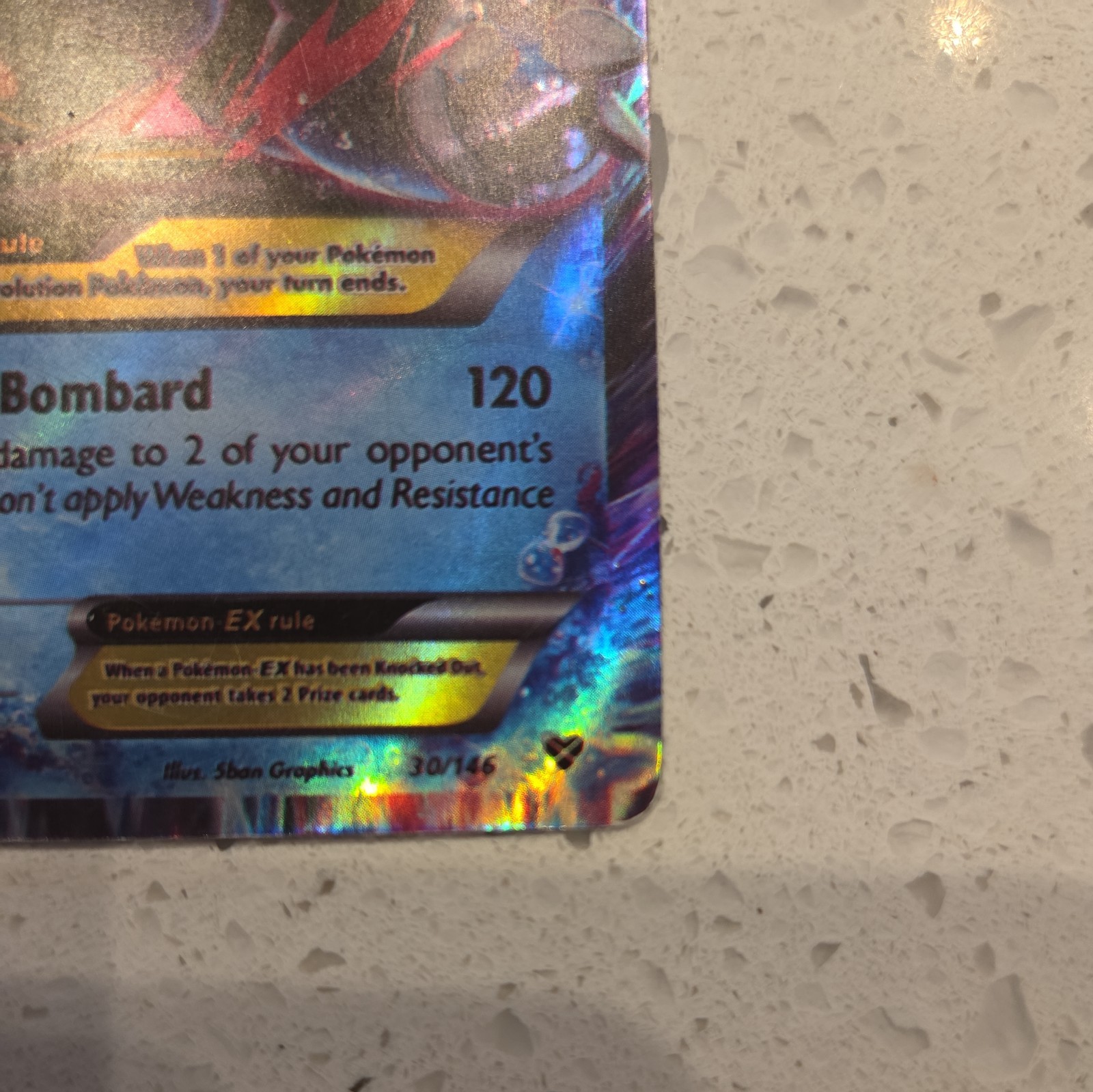 M Blastoise EX 30/146 XY Holo