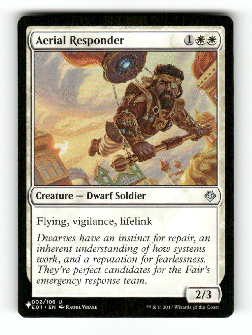 Aerial Responder Uncommon Archenemy: Nicol Bolas NM Magic