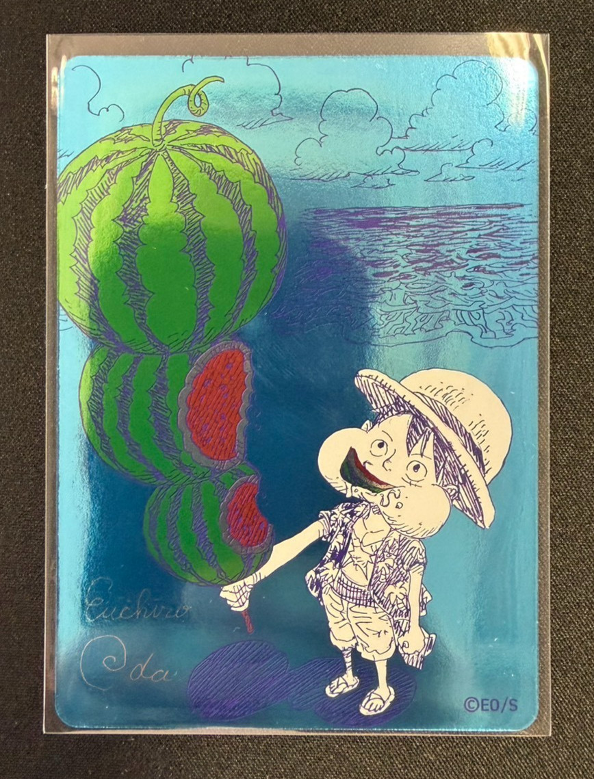 ONE PIECE Metakira Luffy Card Sign Summer Comic Natsu Comi 2026 1-day shipping