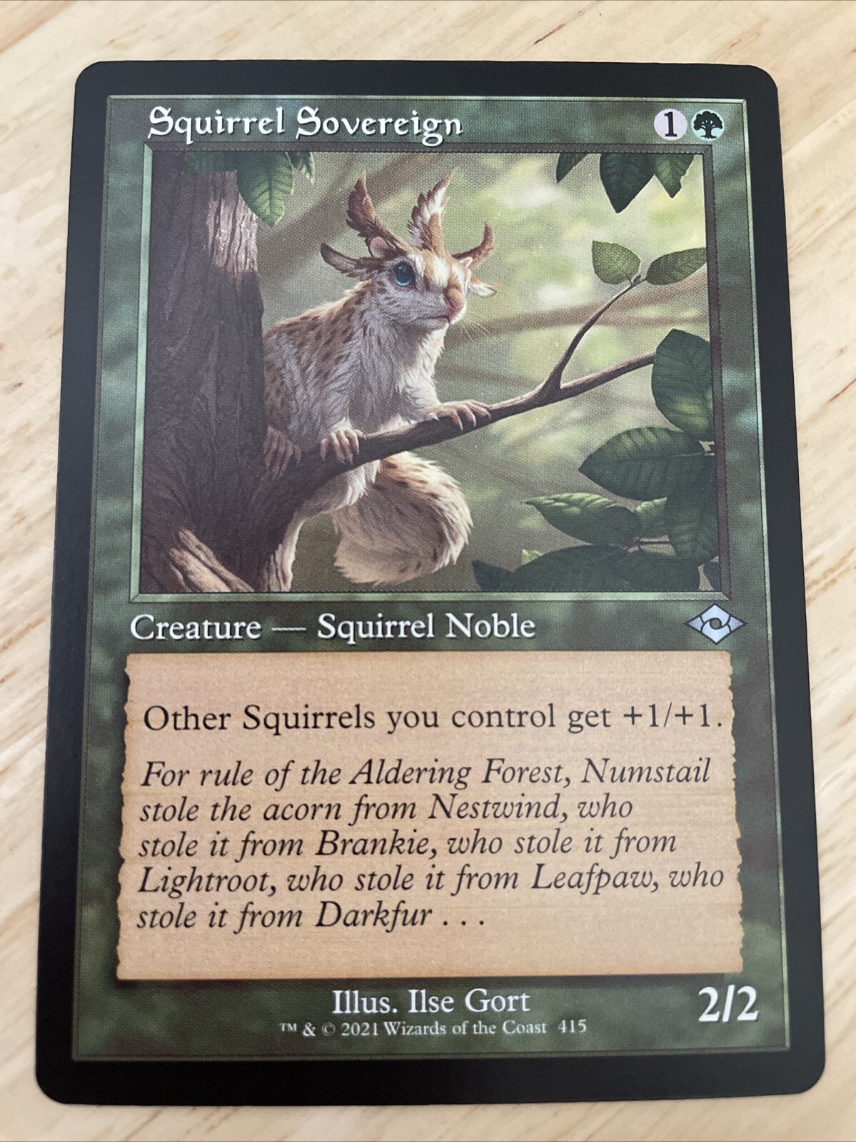 MTG Squirrel Sovereign Modern Horizons 2 #415 Retro Frame Regular Uncommon NM/M