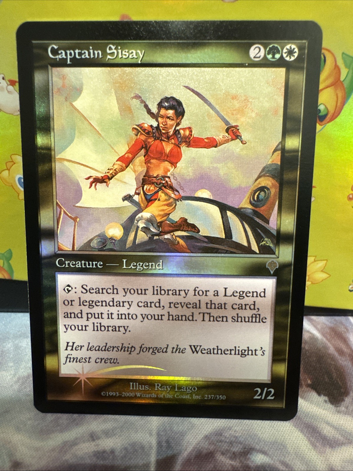 Captain Sisay Foil Invasion MTG NEAR MINT!