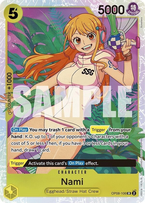 Nami OP08-106 Two Legends Foil