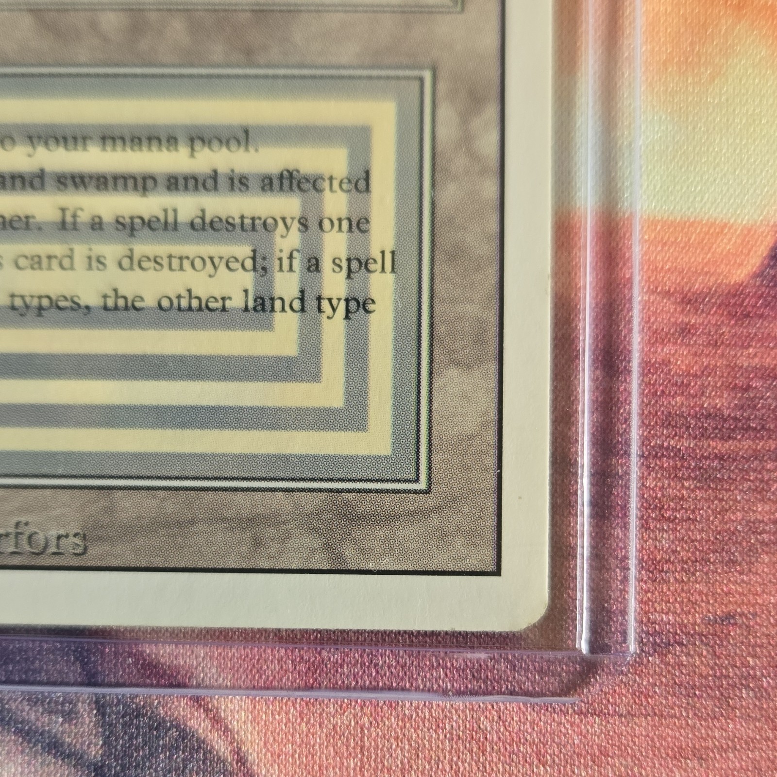 Scrubland light Play Revised Edition Magic The Gathering