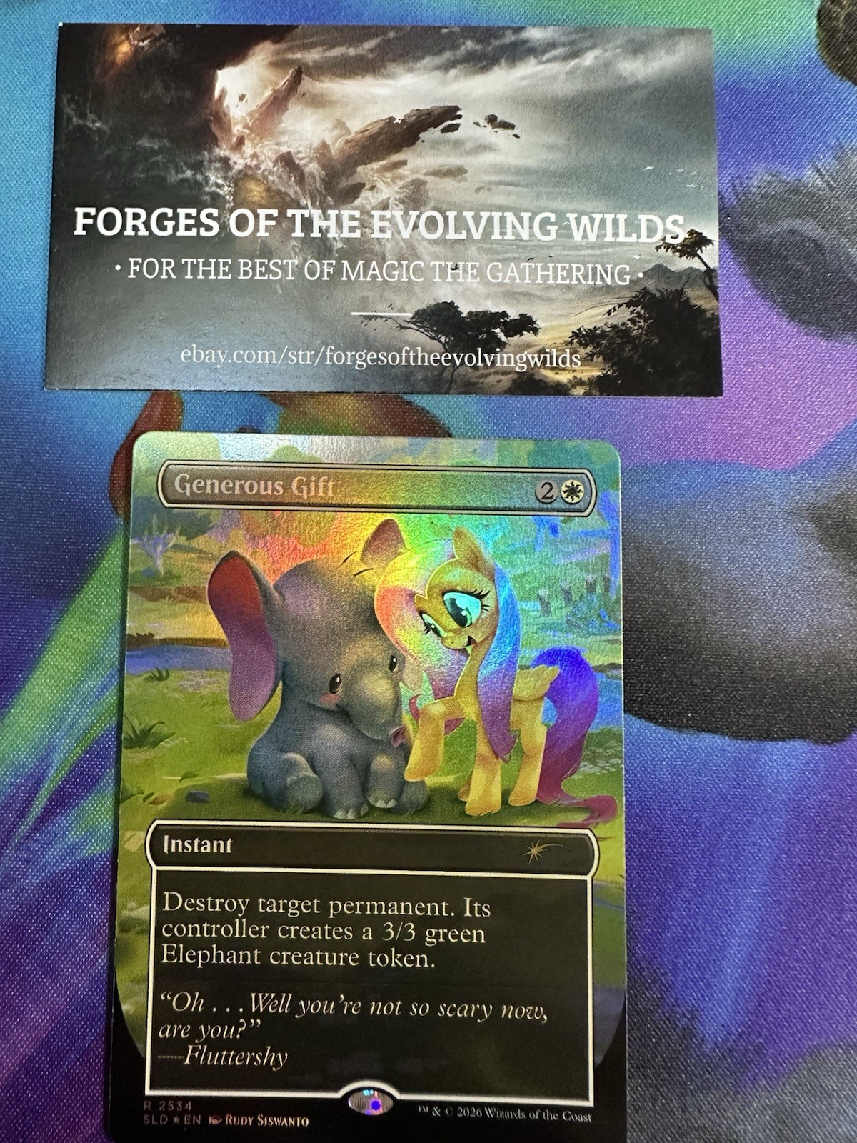 Generous Gift Foil 2534 Secret Lair My Little Pony: Friendship is Magic