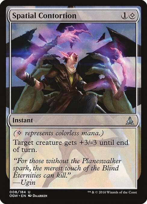 Spatial Contortion 1x MtG Oath of the Gatewatch SP/NM
