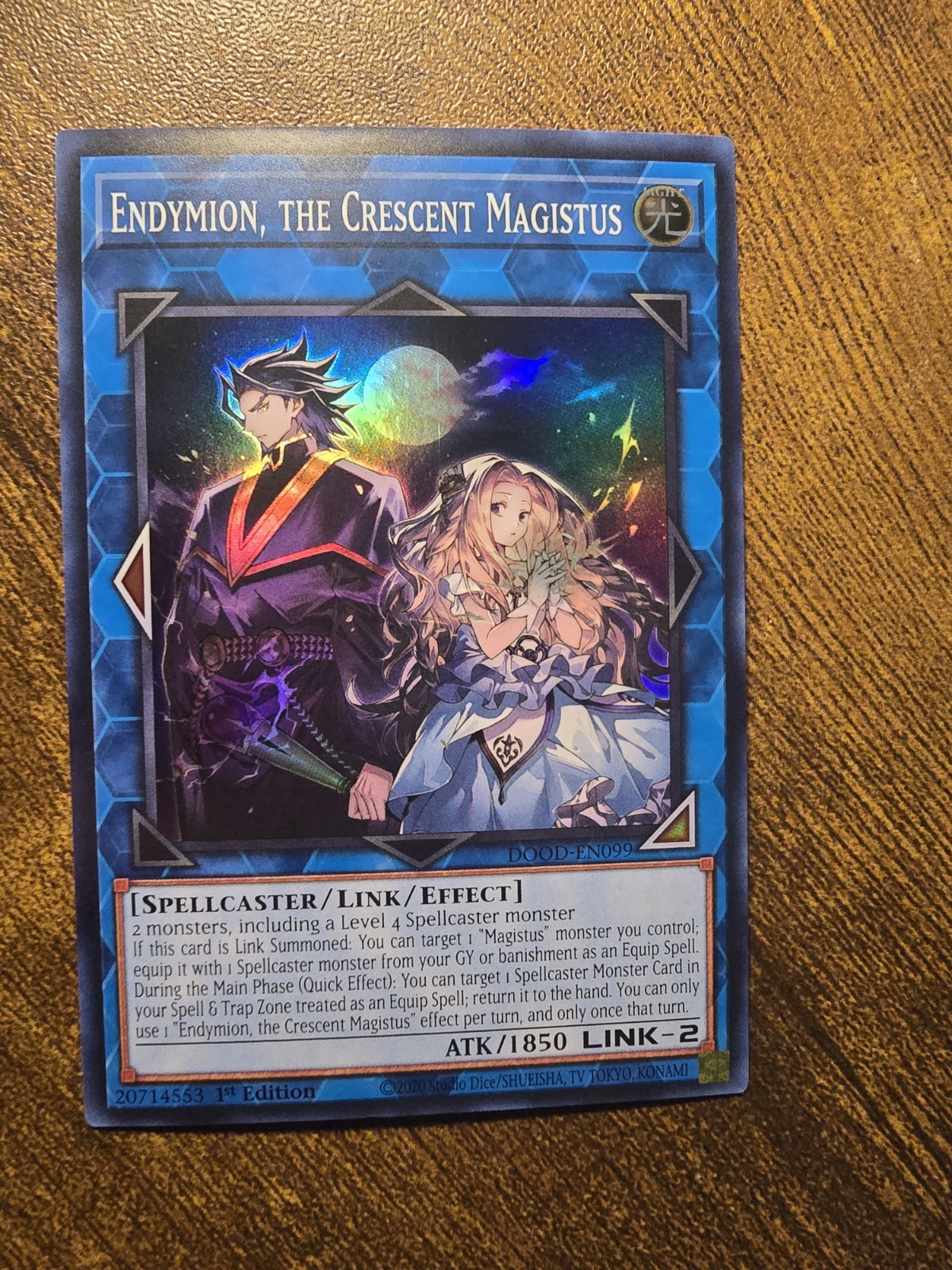 Endymion, the Crescent Magistus DOOD-EN099 Doom of Dimensions NM Yugioh