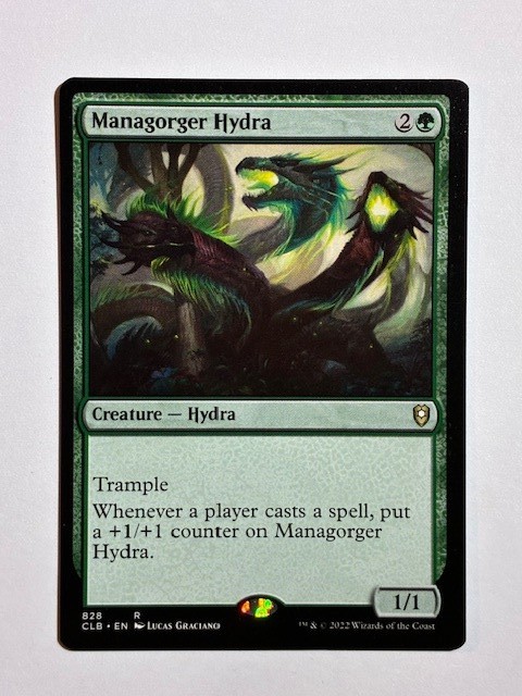 Managorger Hydra 828 Commander Legends: Battle for Baldur’s Gate NM