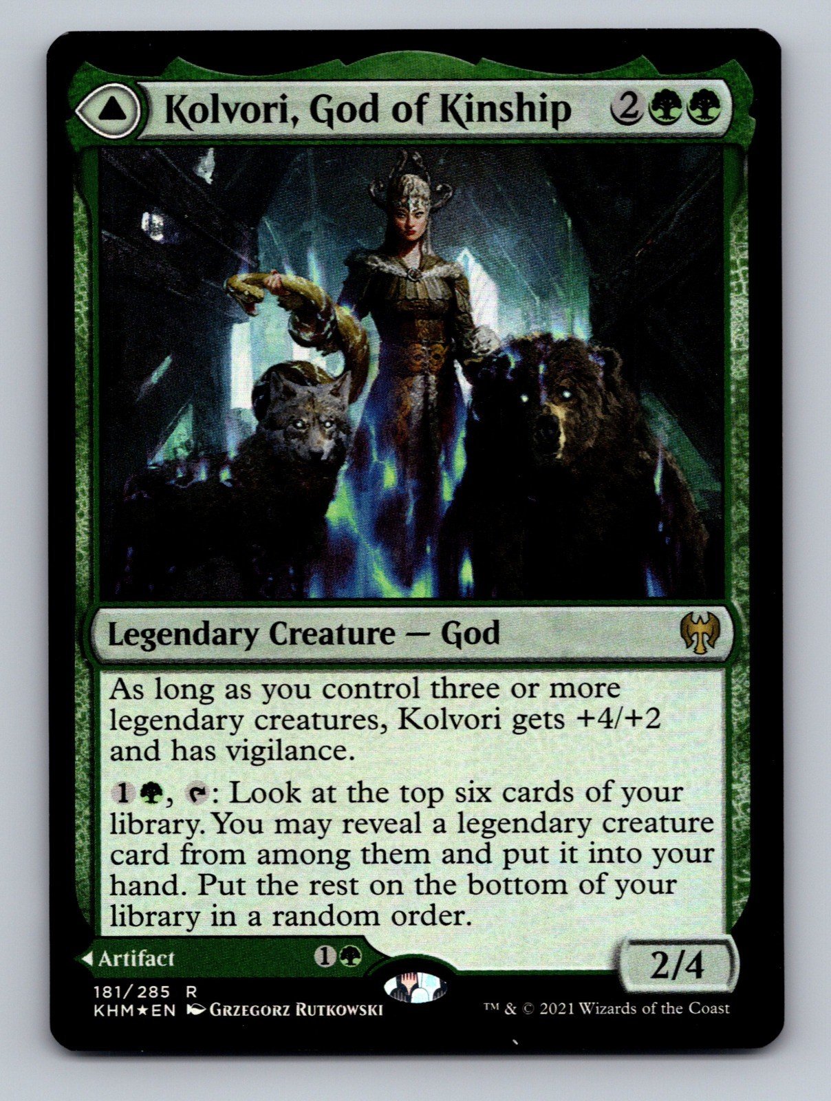 Kolvori, God of Kinship R Kaldheim 181 NM