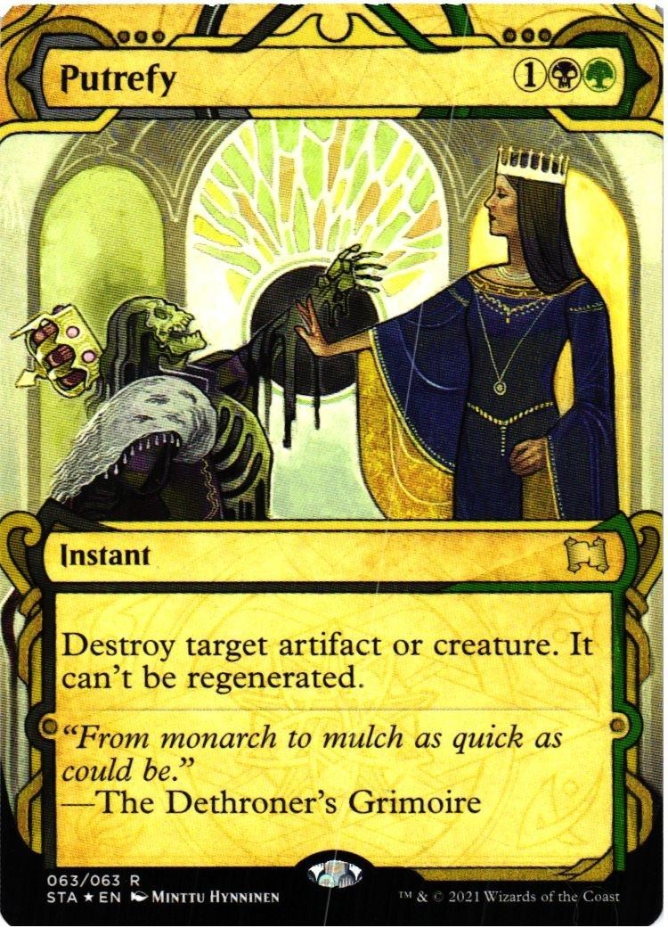 Putrefy 63 R Strixhaven: Mystical Archives NM MTG